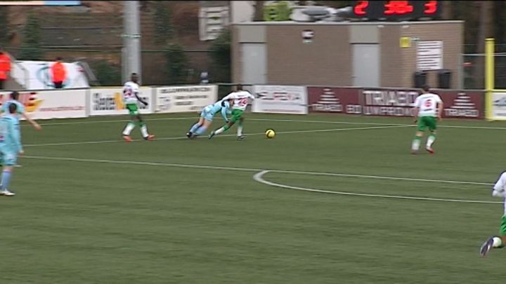 Football : Proximus League : Coxyde - Virton