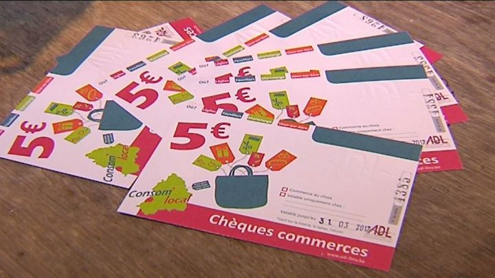 Des chèques pour favoriser le commerce local