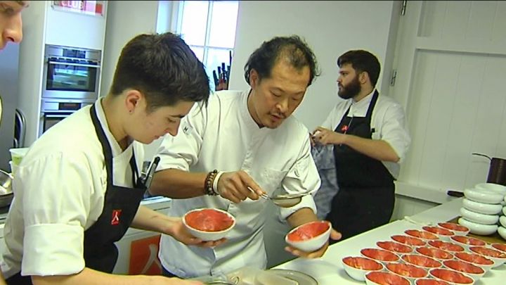 Le menu de la 50e édition d'Horecatel