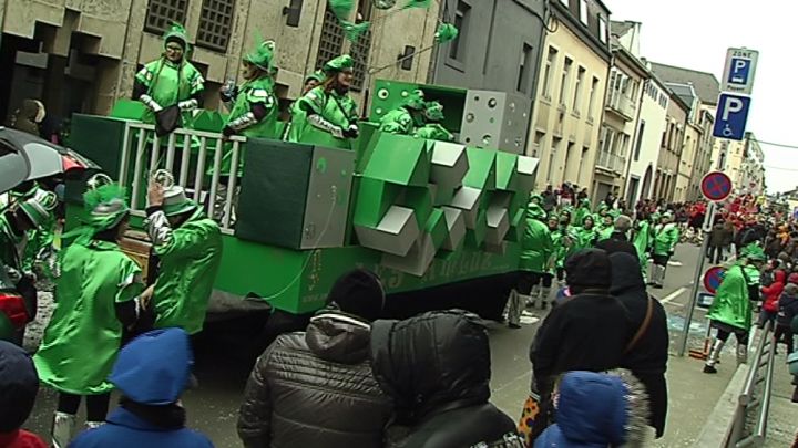 La grande foule pour le 38ème carnaval d'Arlon