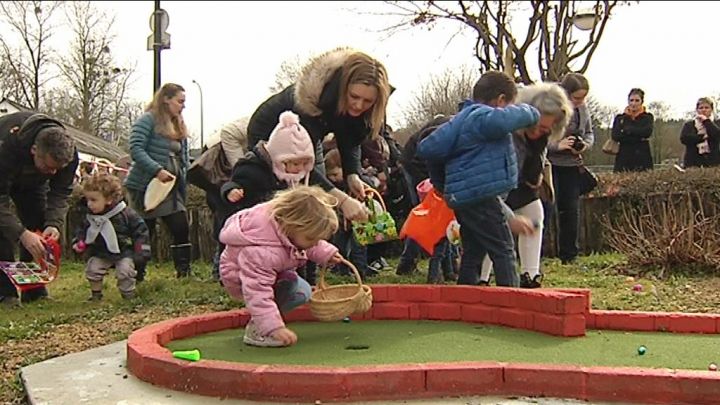 Chasse aux oeufs à Barvaux