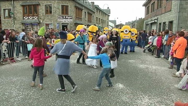 Du soleil pour le 4ème carnaval de Hotton