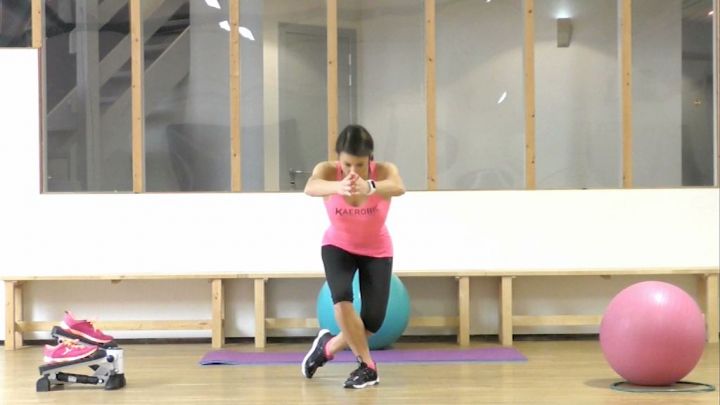 Fitness : la minute fitness (6) de Julie Debatty