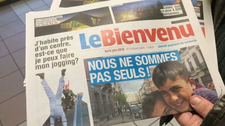 Le Bienvenu distribué en gare d'Arlon