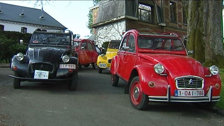 Dixième concentration de 2 CV à Gouvy