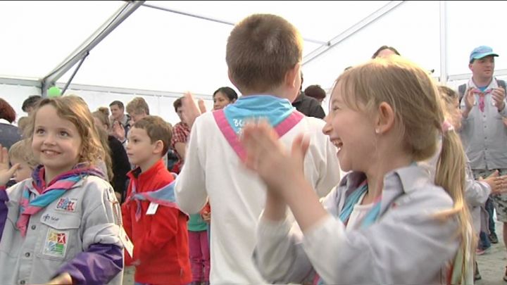 Ils chantent et dansent pour les 20 ans d'Houtopia