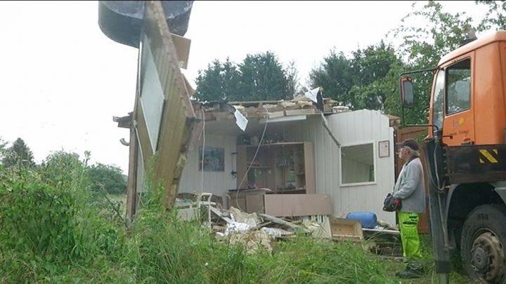 Le chalet était en zone non constructible