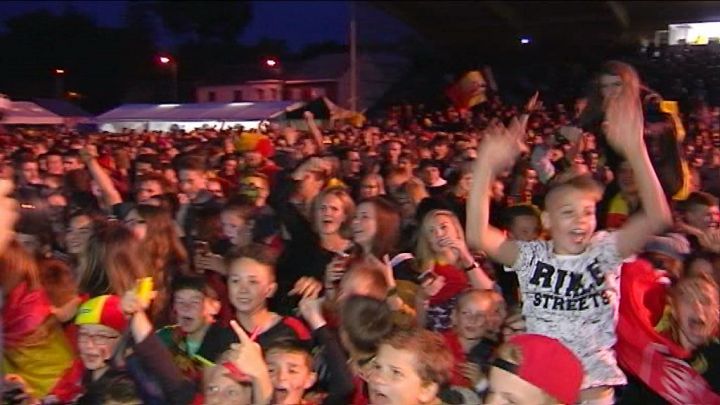 Bastogne s'enflamme pour les Diables