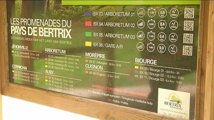 Bertrix lance des nouvelles promenades balisées