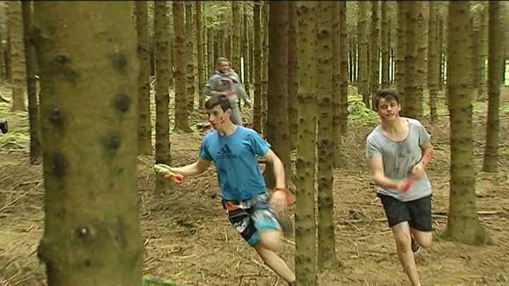 Malempré. Jeu de bois avec les scouts de Saint-Hubert (#4)