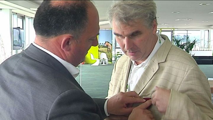 Libramont : Benoît Coppée fait Officier de l'Ordre de la Couronne