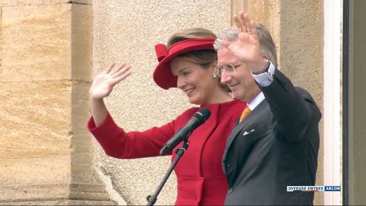 Visite royale à Habay et Libin le 13 septembre