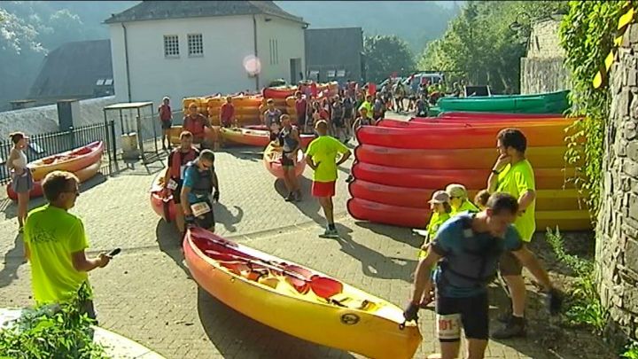 RKBC à Nisramont-La Roche : kayak, trail et VTT combinés