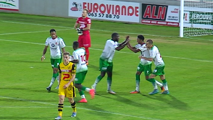 Une énorme frappe de Ngadrira offre la victoire à Virton