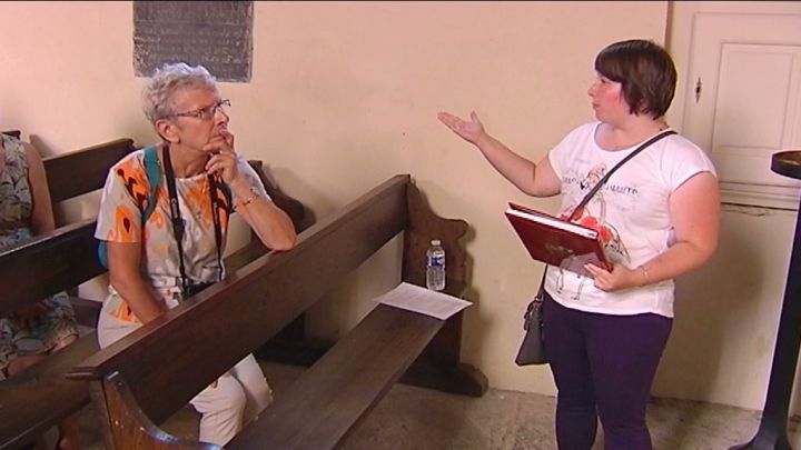 Patrimoine à Virton : visite à l'église et au temple