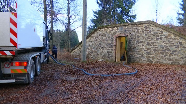 Sécheresse en centre-Ardenne. La protection civile ravitaille