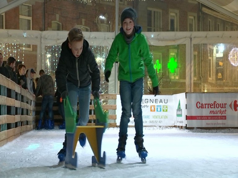 Marche : tous sur la glace pendant les vacances !