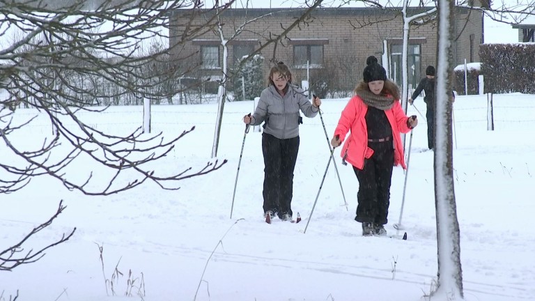 Champlon : la neige fait le bonheur des skieurs