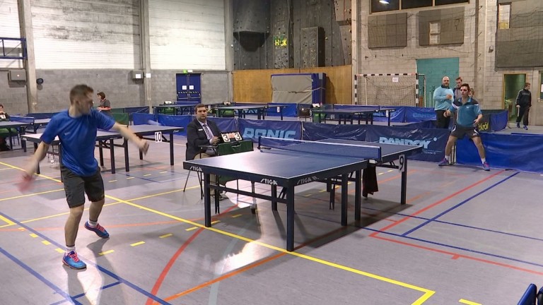 Bastogne. Championnats provinciaux de tennis de table