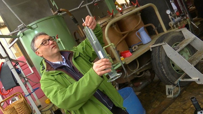 Jean-Christophe Lachaise a distillé le marc de Torgny !