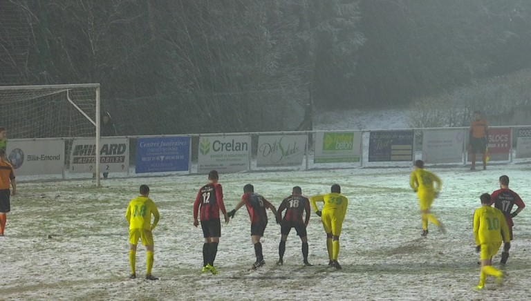 P1 : Champlon surpris dans les neiges libramontoises