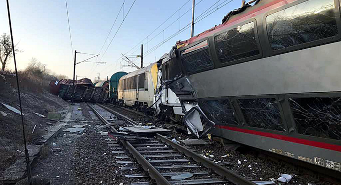 Collision entre deux trains au Grand-Duché : un mort