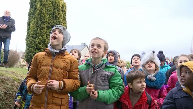 Arlon : des bonbons pour le bonheur des jeunes mariés