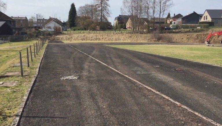 Manhay : les travaux de la piste ont débuté...