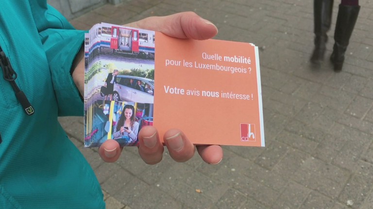 Le CDH sonde les Luxembourgeois sur la mobilité