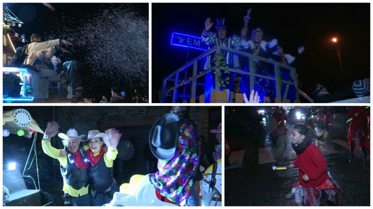 Sibret : premier carnaval nocturne avec "Feu follet"