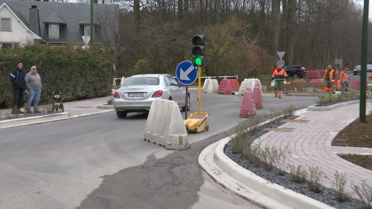 Libramont: phase finale des travaux à l'Avenue d'Houffalize