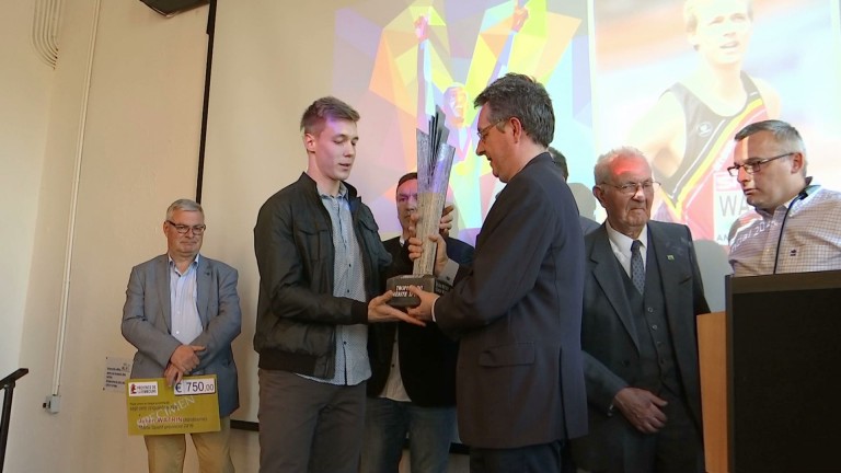 Julien Watrin, mérite sportif provincial, pour la 3ème fois !