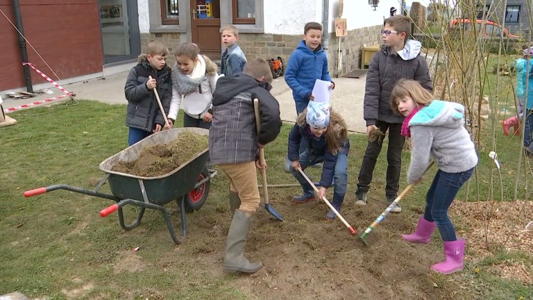 L'école de Foy reverdit son école