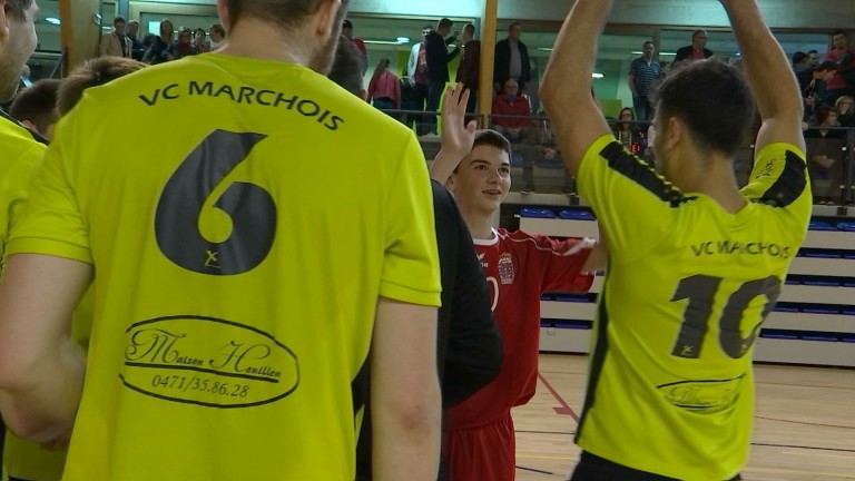 VOLLEY : doublé coupe-championnat pour les hommes de Marche