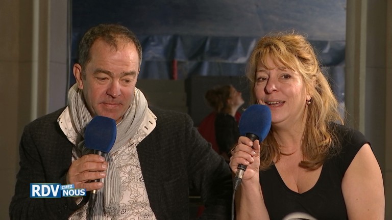 Guy Theunissen et Geneviève Knoops (Baladins du Miroir)