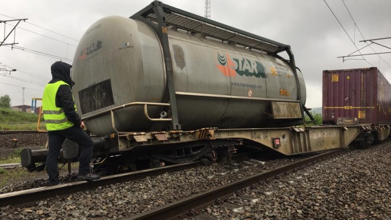 Déraillement à Aubange : dégâts sur 15km