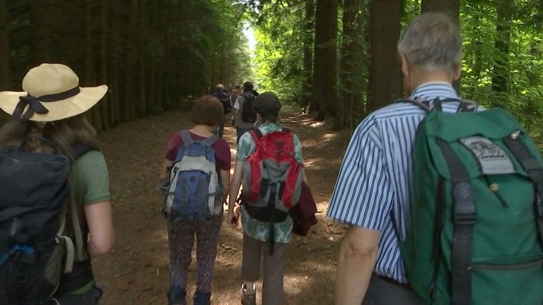 Manhay : ils marchent pour les biens communs