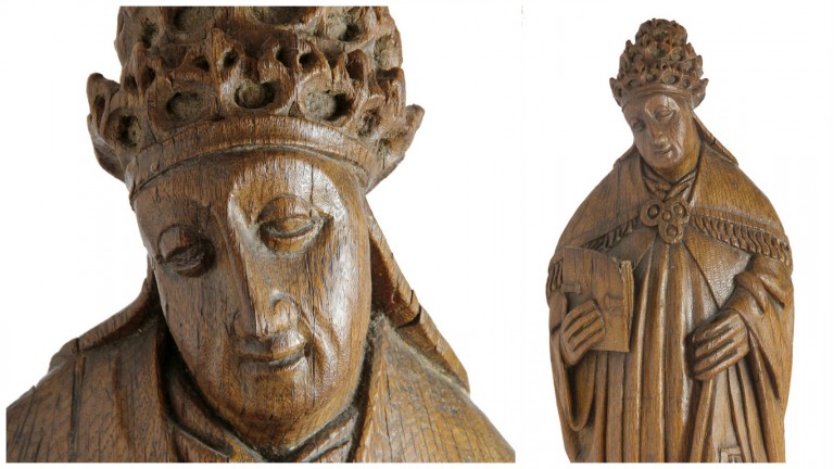 Marche. Une nouvelle sculpture attribuée au Maître de Waha