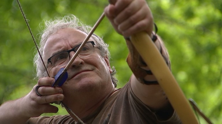 Tir préhistorique à Saint-hubert