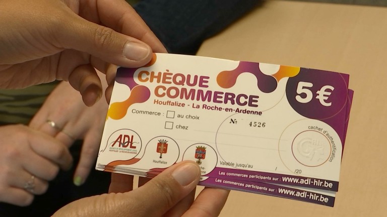 Les chèques commerces disponibles à La Roche et Houffalize