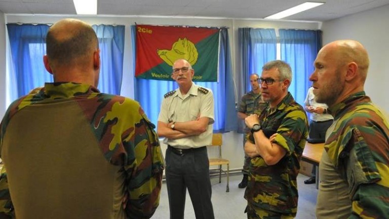 Terroriste abattu à Bruxelles. Les Chasseurs Ardennais remerciés 