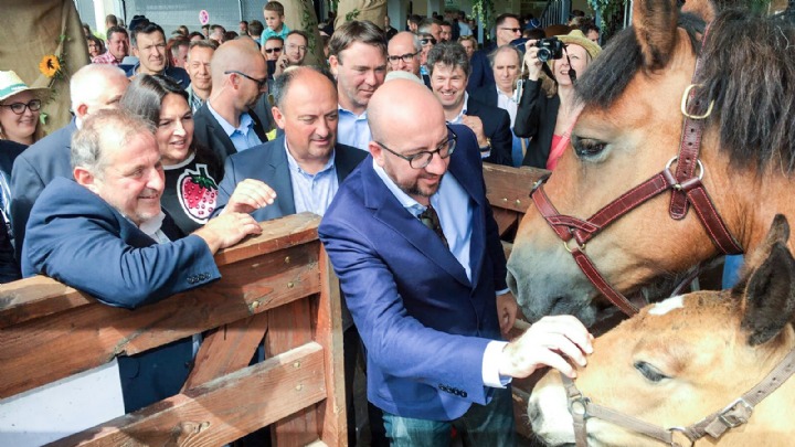 Charles Michel en visite à la Foire ce samedi 