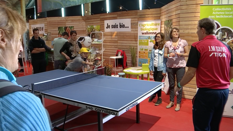 Echangez des balles avec Jean-Michel Saive à l'APAQ-w