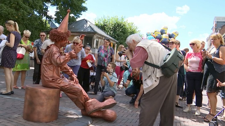 Plus de 30000 visiteurs pour voir "Les Statues en Marche" 