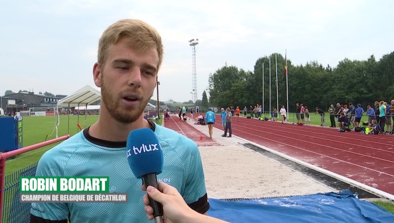 Robin Bodart, champion de décathlon