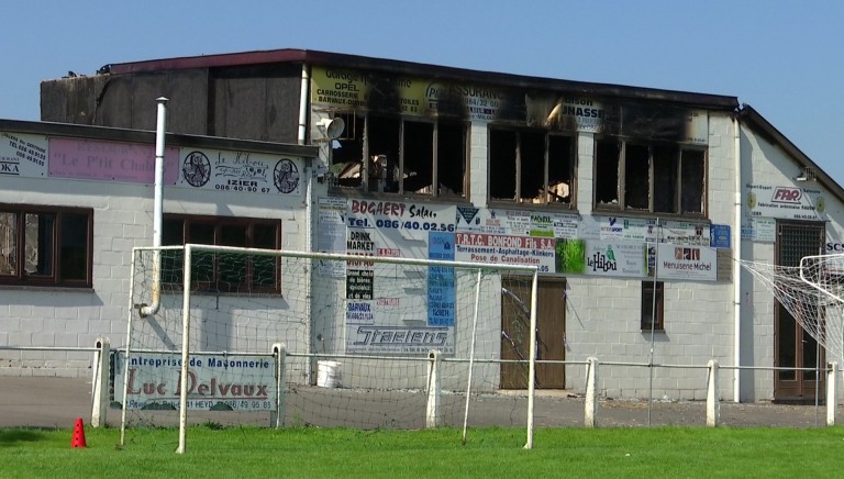 La salle d'Izier détruite : un choc pour les bénévoles