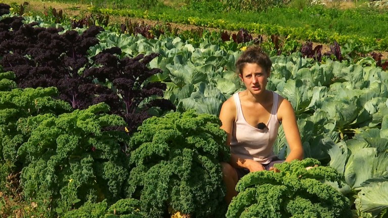 Manon Bernier, maraîchère