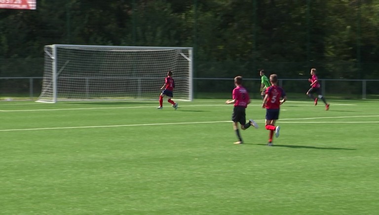 Football : les U15 provinciaux de Bertrix s'imposent à OHM