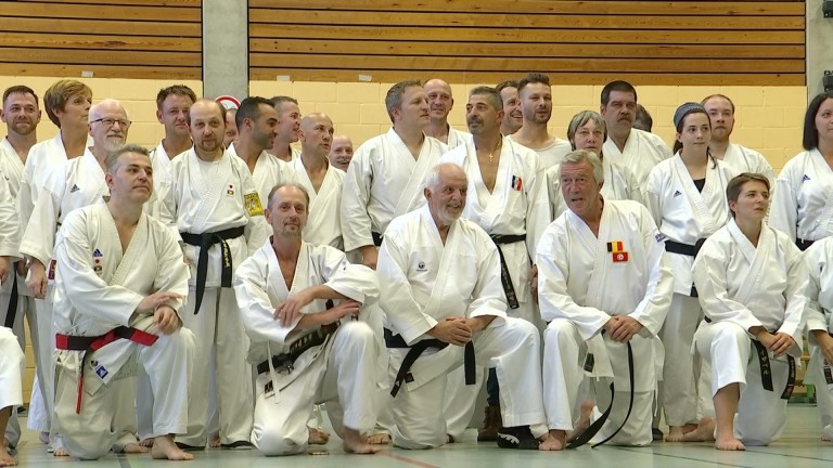 Musson. Les anciens élèves fêtent les 50 ans de karate du sensei