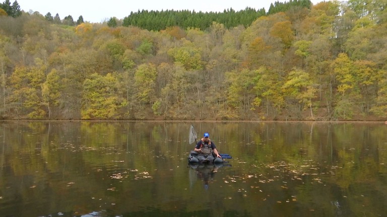 La pêche en kayak bientôt sur le lac de Nisramont